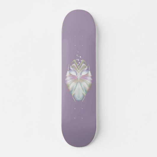 Skateboard Chouette Oracle Pastel Purple (Devant)