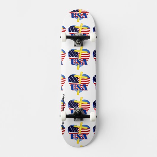 Skateboard Chrétien (Recto)