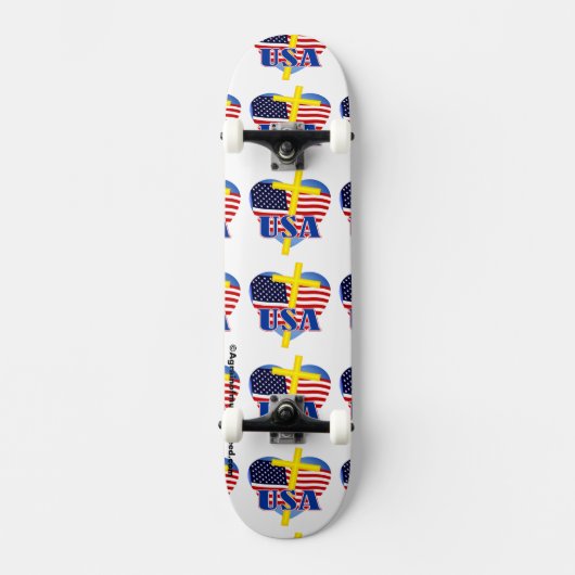 Skateboard chrétien (Recto)