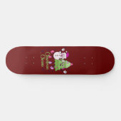 SKATEBOARD CHRISTMAS CHEERS (Horz)