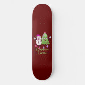SKATEBOARD CHRISTMAS CHEERS (Recto)