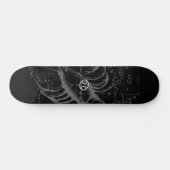 Skateboard Chrome comme cancer Connexion Hevelius Engraving (Horz)