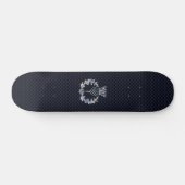 Skateboard Chrome Comme Fibre de Carbone Impression Scottish (Horz)