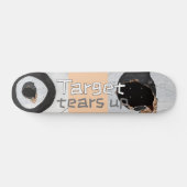 Skateboard cible déchirée (Horz)