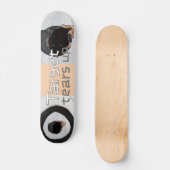 Skateboard cible déchirée (Recto)