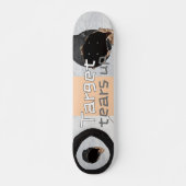 Skateboard cible déchirures (Devant)