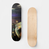 Skateboard Ciel de vol incendie (Recto)