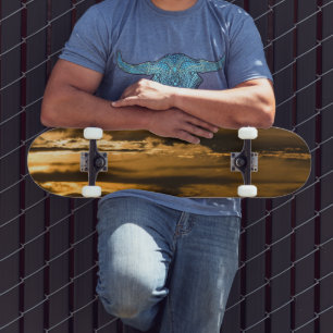 Skateboard Ciel doré