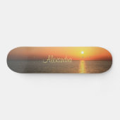 Skateboard Ciel du soleil (Horz)