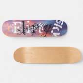 Skateboard ciel flirtant (Horz)