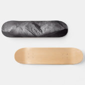 Skateboard ciel noir et blanc (Horz)