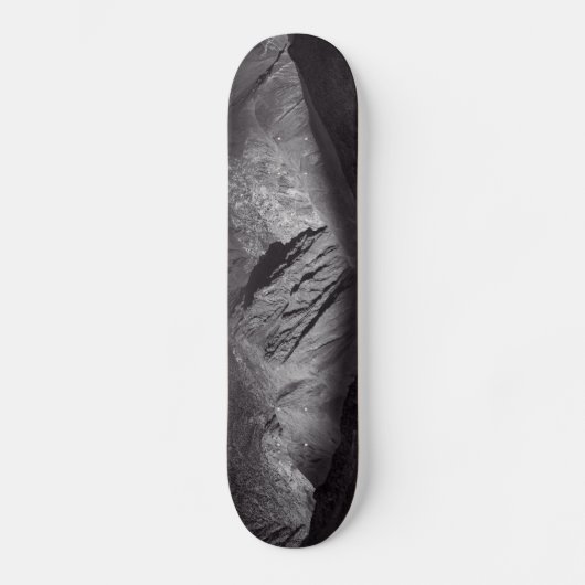 Skateboard ciel noir et blanc (Recto)