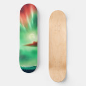 Skateboard ciel vert (Recto)