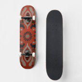 Skateboard Cinnabar Suzani II (Recto)