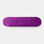 Skateboard Circuit Alien III - Noir sur Magenta (Horz)