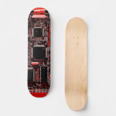 Skateboard Circuit Red 2 skboard (Recto)
