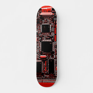Skateboard Circuit Red 2 skboard