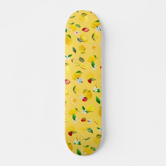 Skateboard Citron & Fraise 3 (Devant)