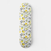 Skateboard citrons aquarelle 14 (Recto)