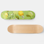 Skateboard citrons aquarelle 23 (Horz)
