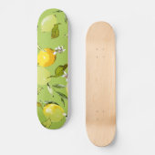 Skateboard citrons aquarelle 23 (Recto)