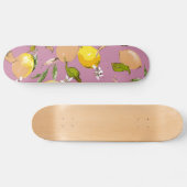 Skateboard citrons aquarelle 24 (Horz)