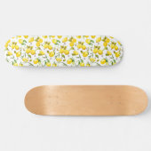 Skateboard citrons d'aquarelle 5 (Horz)