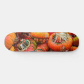 Skateboard Citrouille coloré (Horz)