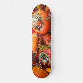 Skateboard Citrouille coloré (Recto)