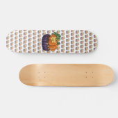 Skateboard Citrouille Cupcake (Horz)