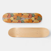 Skateboard Citrouilles cosy (Horz)