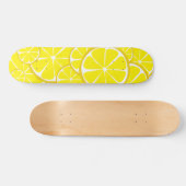 Skateboard Citrus Lemon d'été (Horz)