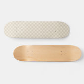 Skateboard Clair Brown et blanc cassé (Horz)