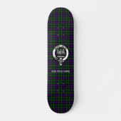 Skateboard Clan Abercrombie Tartan & Crest (Devant)