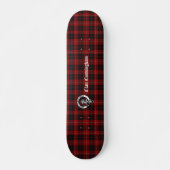 Skateboard Clan Cunningham Badge & Tartan (Devant)