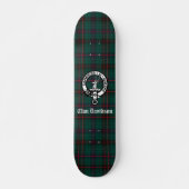 Skateboard Clan Davidson Crest Badge et Tartan (Devant)