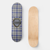 Skateboard Clan écossais Hannay Tartan Shield (Recto)