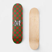 Skateboard Clan Tartan extrême Moncreiffe Monogramme (Recto)