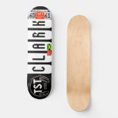SKATEBOARD CLARK SKATEBOARDS / JMT USA (Recto)