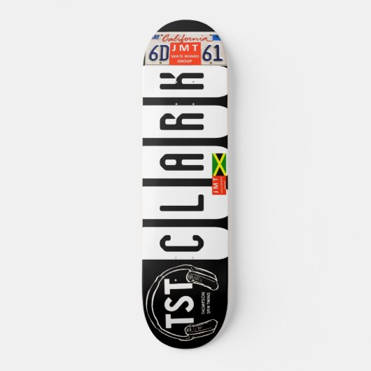 SKATEBOARD CLARK SKATEBOARDS / JMT USA (Recto)