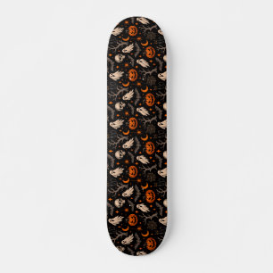 Skateboard Classique, motif d'Halloween effrayant
