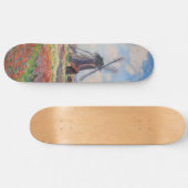 Skateboard Claude Monet - Champ de Tulipes en Hollande (Horz)