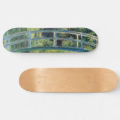 Skateboard Claude Monet - Etang Lily et Pont Japonais (Horz)