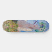 Skateboard Claude Monet - Femme avec Parasol face à gauche (Horz)