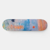Skateboard Claude Monet - Impression, soleil levant (Horz)