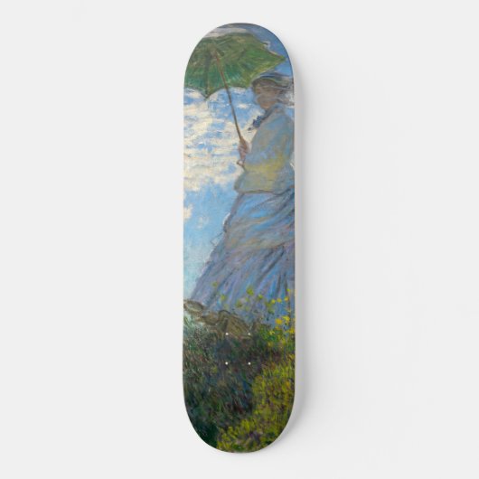 Skateboard Claude Monet - La Promenade, Femme avec un Parasol (Recto)