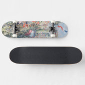 Skateboard Claude Monet | la rue Montorgueil, Paris (Horz)