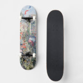 Skateboard Claude Monet | la rue Montorgueil, Paris (Recto)