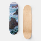 Skateboard Claude Monet - Les Rochers à Belle-Ile, Côte sauva (Recto)