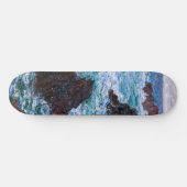 Skateboard Claude Monet - Les Rochers à Belle-Ile, Côte sauva (Horz)